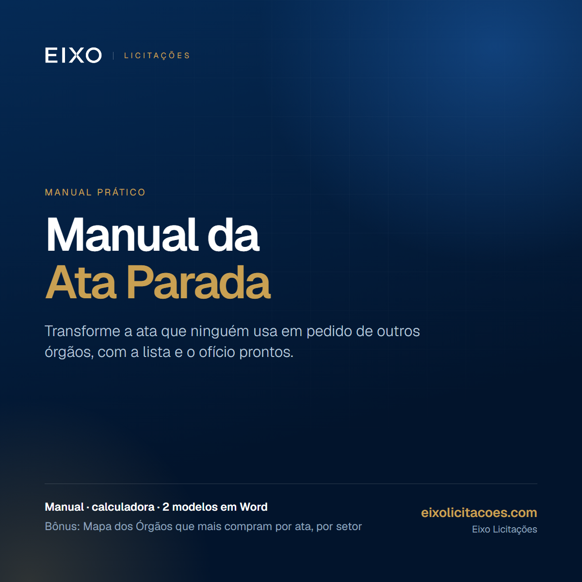 Manual da Ata Parada