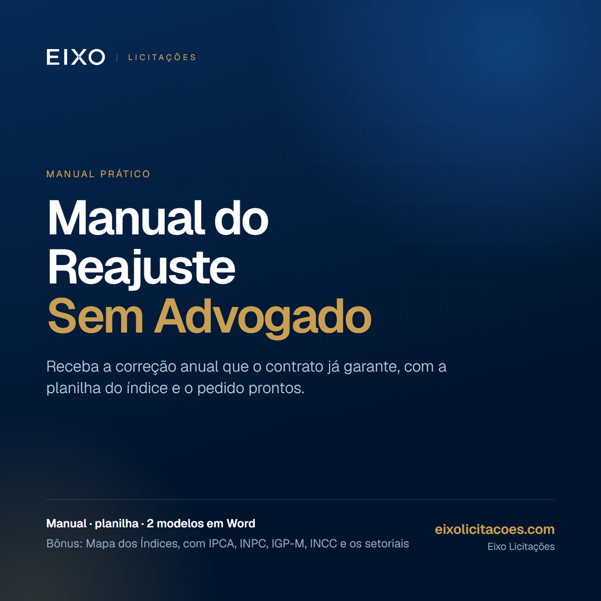 Manual do Reajuste Sem Advogado